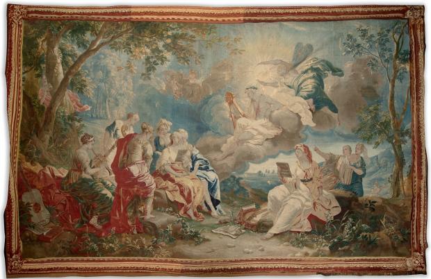 Bournemouth Echo: Tapestry depicting Apollo which sold for £20,000. Picture: Charterhouse