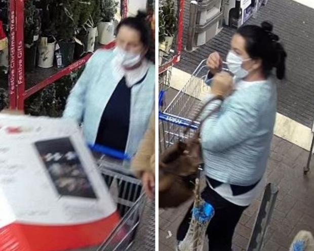 Bournemouth Echo: Police would like to speak with this woman in connection with the theft