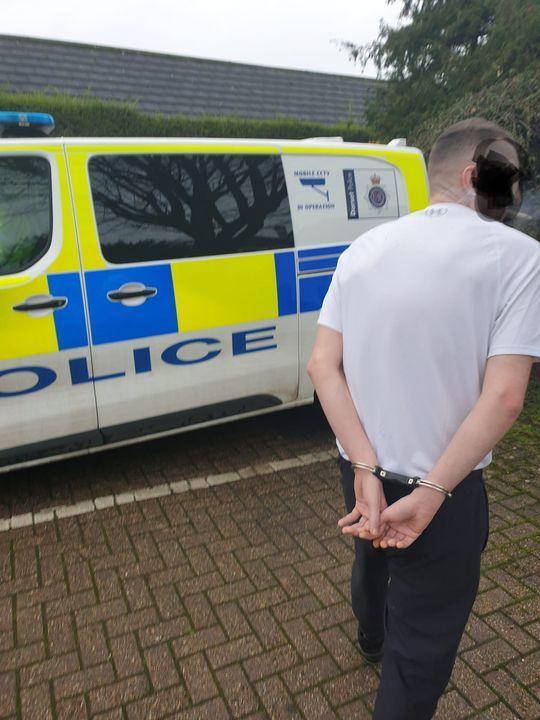 Wanted man from Northumbria arrested. Picture: Dorset Police