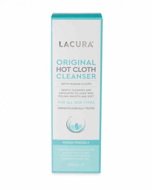 Bournemouth Echo: Lacura Original Hot Cloth Cleanser (Aldi)