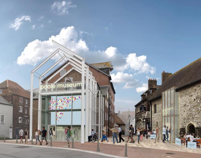 CGI of plans for Poole Museum ahead of a multi-million pound refurbishment. Picture: BCP Council