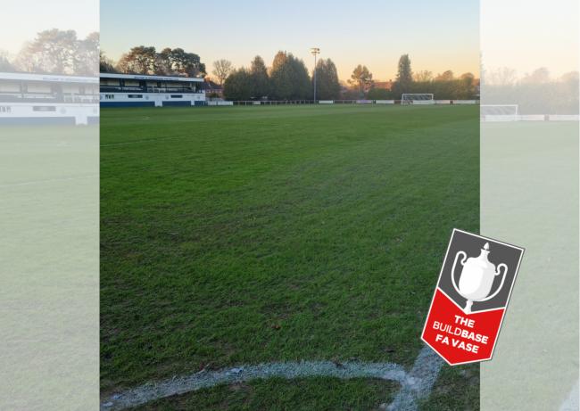 Meadens Skoda Arena ahead of the biggest game in the New Forest today (Pic: Brockenhurst FA)