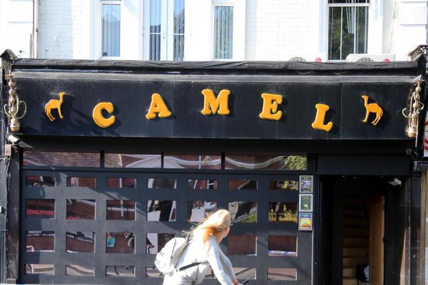 The Camel Bar in Old Christchurch Road, Bournemouth