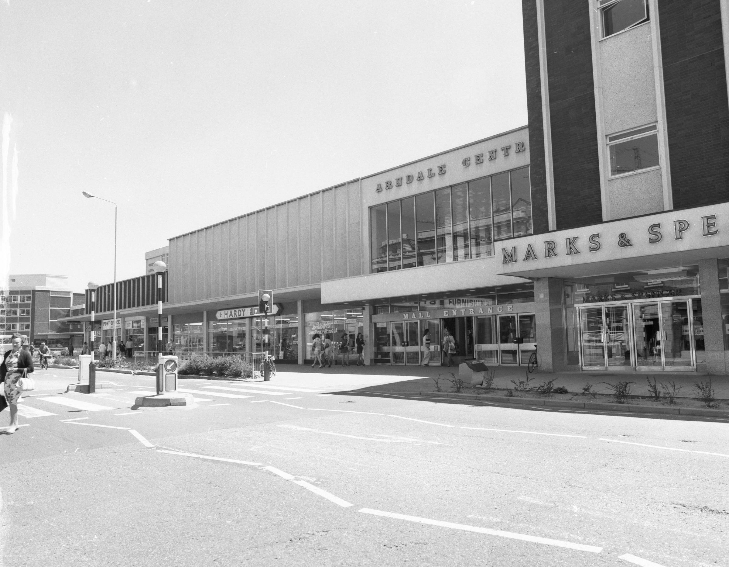Arndale Centre in Poole, Circa 1972 G Austin.