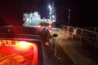 Speeding driver bids to flee on Sandbanks ferry