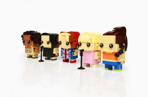 Bournemouth Echo: LEGO Spice Girls tribute. Credit: Rankin/ LEGO