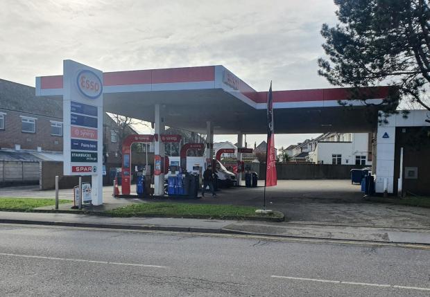 Bournemouth Echo: The petrol station in Ashley Road