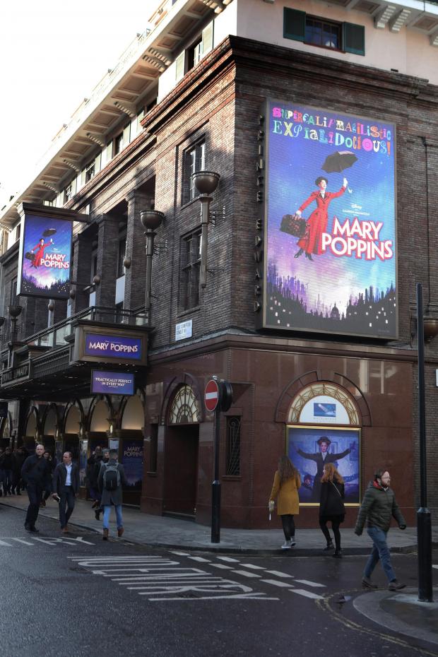 Bournemouth Echo: Mary Poppins the Musical. Credit: PA