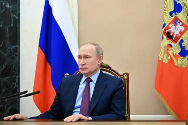 Bournemouth Echo: Russian President Vladimir Putin (Alexei Nikolsky, Sputnik, Kremlin Pool, photo via AP/PA)