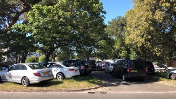 Bournemouth Echo: Illegal parking in Bournemouth last summer