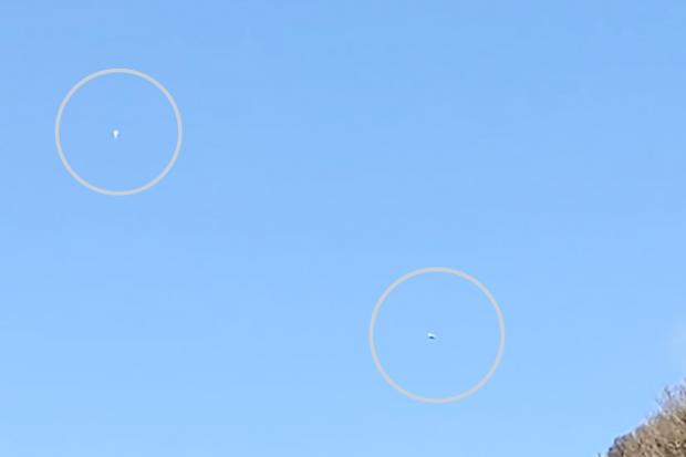 Bournemouth Echo: Unidentified flying objects seen above Boscombe Pier