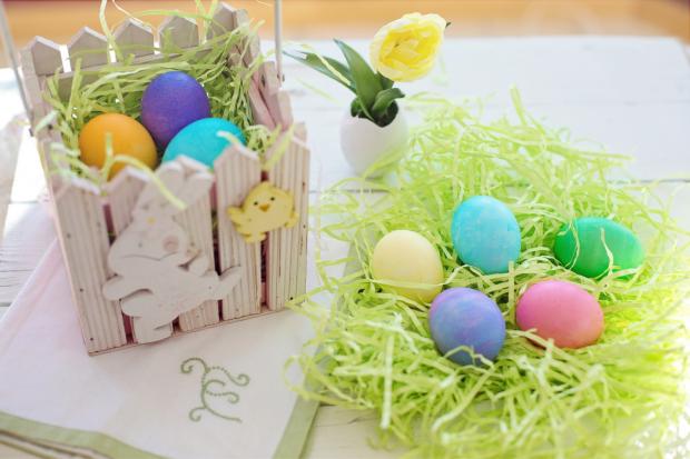 Bournemouth Echo: Colourful Easter eggs in Easter crafts set. Credit: Canva