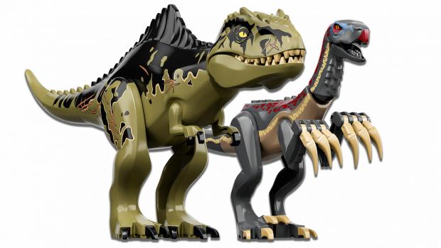 Bournemouth Echo: LEGO® Giganotosaurus & Therizinosaurus Attack. Credit: LEGO