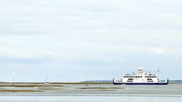 Bournemouth Echo: Wightlink's Lymington to Yarmouth route