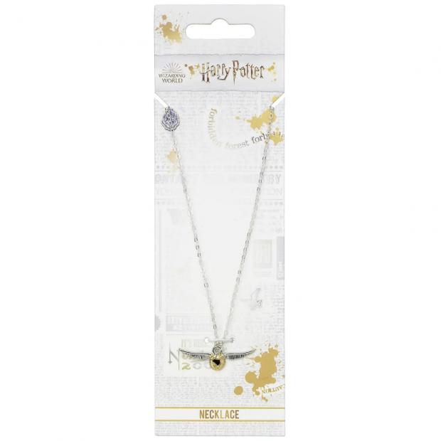 Bournemouth Echo: Harry Potter Golden Snitch Necklace (IWOOT)