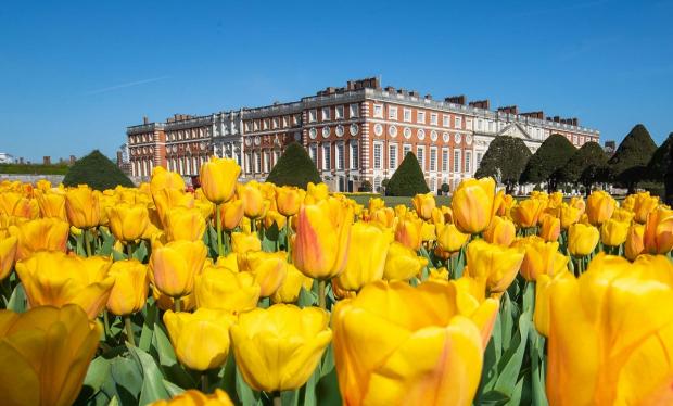 Bournemouth Echo: Hampton Court Palace is located in south west London. Picture: PA