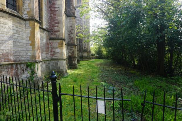 Bournemouth Echo: Land behind St Stephen's Church in Bournemouth town centre