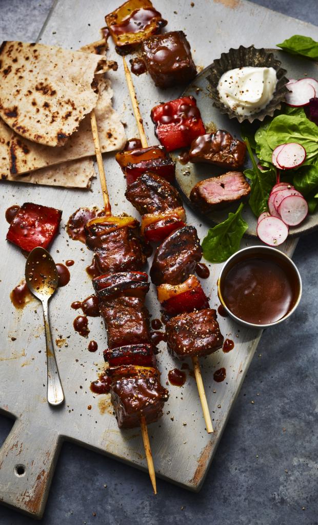 Bournemouth Echo: Collection Master Grill Seasoned Rump Steak Kebabs. M&S