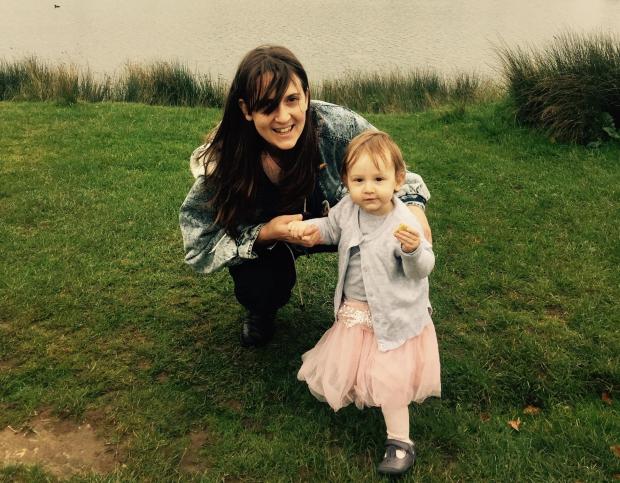Bournemouth Echo: Leah Morgan and daughter Maggie-Mae Morgan