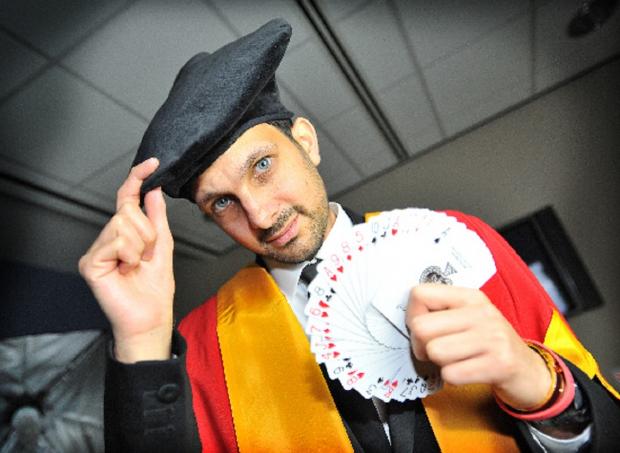 Bournemouth Echo: Pick a card, any card - and Dynamo hopes the judges pick Bradford as City of Culture 2025