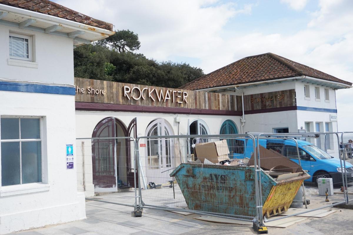 The Rockwater development has begun at Branksome