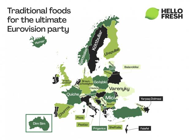 Bournemouth Echo: Traditional European foods by country from HelloFresh. Credit: HelloFresh
