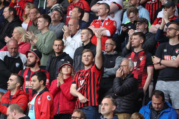 AFC Bournemouth fans have been given details on season ticekt renewals for the club's return to the Premier League. Picture: Richard Crease