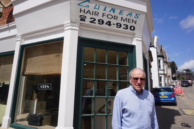 Bournemouth Echo: Bournemouth barber Terry Fry criticises BCP Council's roadwork communications