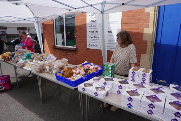 Bournemouth Echo: Greggs had donated many pastries and sweet treats for those in need