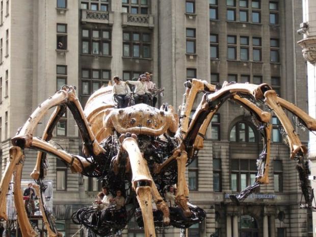 Bournemouth Echo: Giant mechanical spider 'La Princesse' was one of thousands of cultural events during Liverpool's time as European City of Culture in 2008. Picture: Geograph/Wikimedia Commons