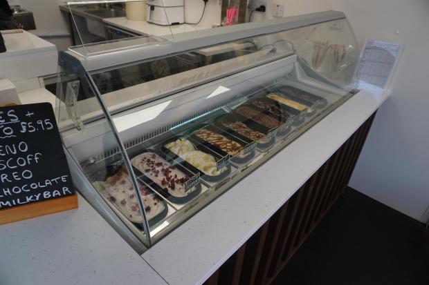 Bournemouth Echo: The ice cream on offer includes mint, Biscoff and Oreo