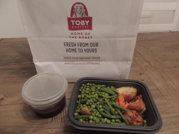 Bournemouth Echo: My vegetarian carvery from TGTG