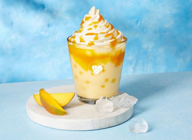 Bournemouth Echo: Tropical Mango Bubble Frappé & Light Dairy Swirl (Costa Coffee)