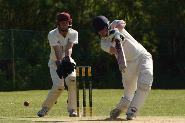 Sean Williams, right, scored 54 for Martinstown Picture: ANDREW FRY
