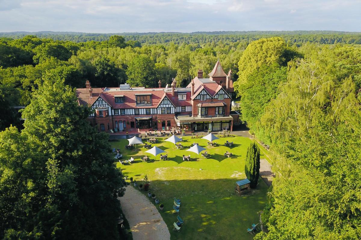 The Forest Park Country Hotel and Inn at Brockenhurst in the New Forest. Photo: RedCat