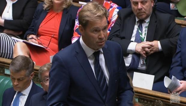 Bournemouth Echo: Tobias Ellwood has previously spoken against Boris Johnson