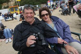 John and Liz Harmer from Ashford. Picture: Richard Crease.