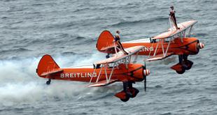 Breitling wingwalkers, Picture by Sally Adams
