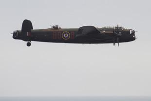 Battle of Britain Memorial Flight Lancaster -  Pic Rob Fleming