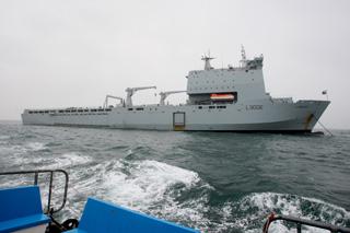 Bournemouth Air Festival Day Three - Day on RFA Largs Bay  -  