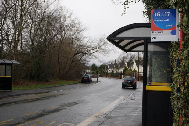 Bournemouth Echo: There will be no bus services in Arne Avenue, Poole, until further notice