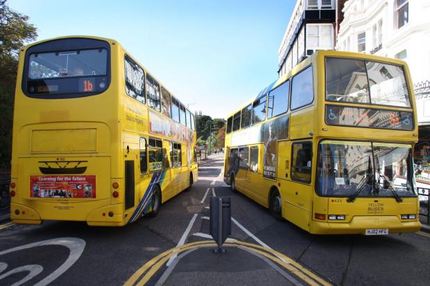 Bournemouth Echo: Picture by Richard Crease  - 15/9/11 -  bYellowbusstock22 -  STOCK -  Yellow Buses (part of the RATP Group).