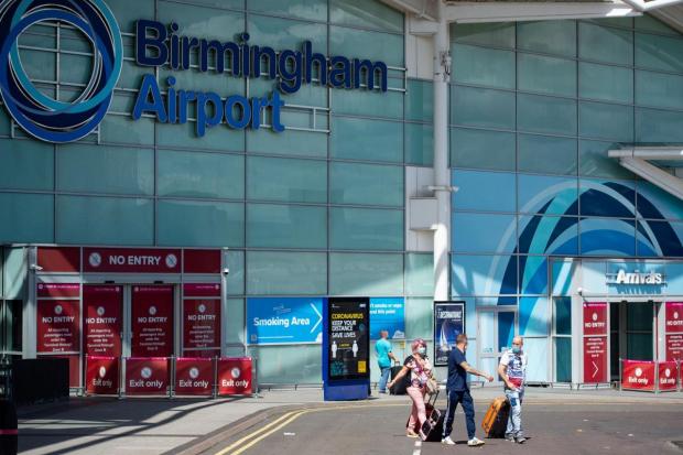 Bournemouth Echo: Birmingham Airport (PA)
