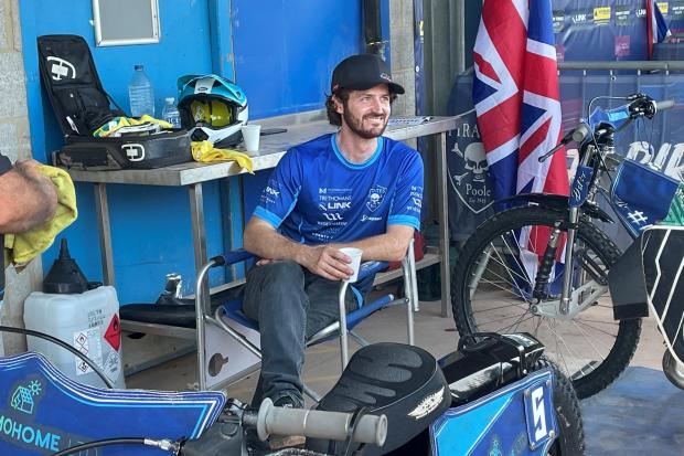 Richard Lawson looked comfortable and confident pre-race in the pits (Pic: Dan Rose)