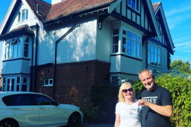Bournemouth Echo: Mark and Caroline Winship outside Little Hayes