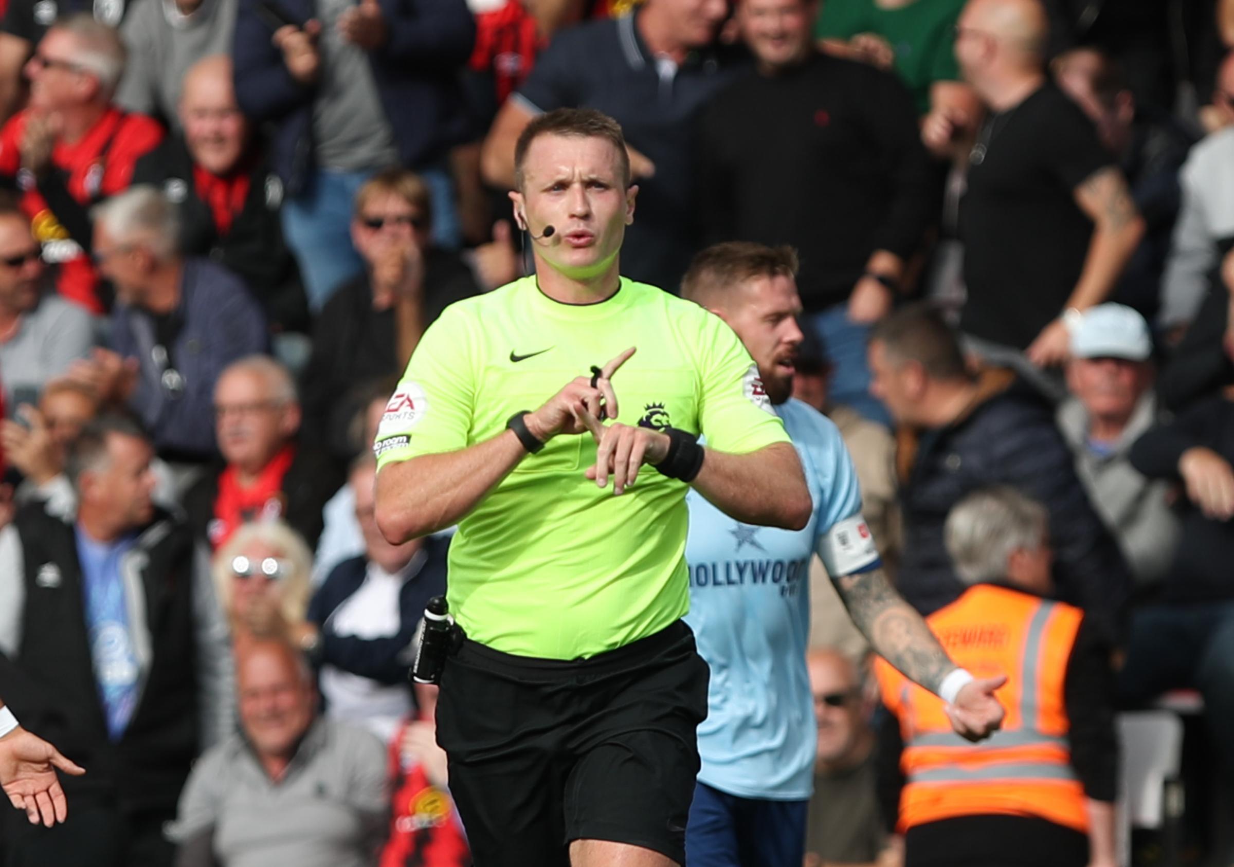 Thomas Frank heaps praise on referee Thomas Bramall after Bournemouth clash