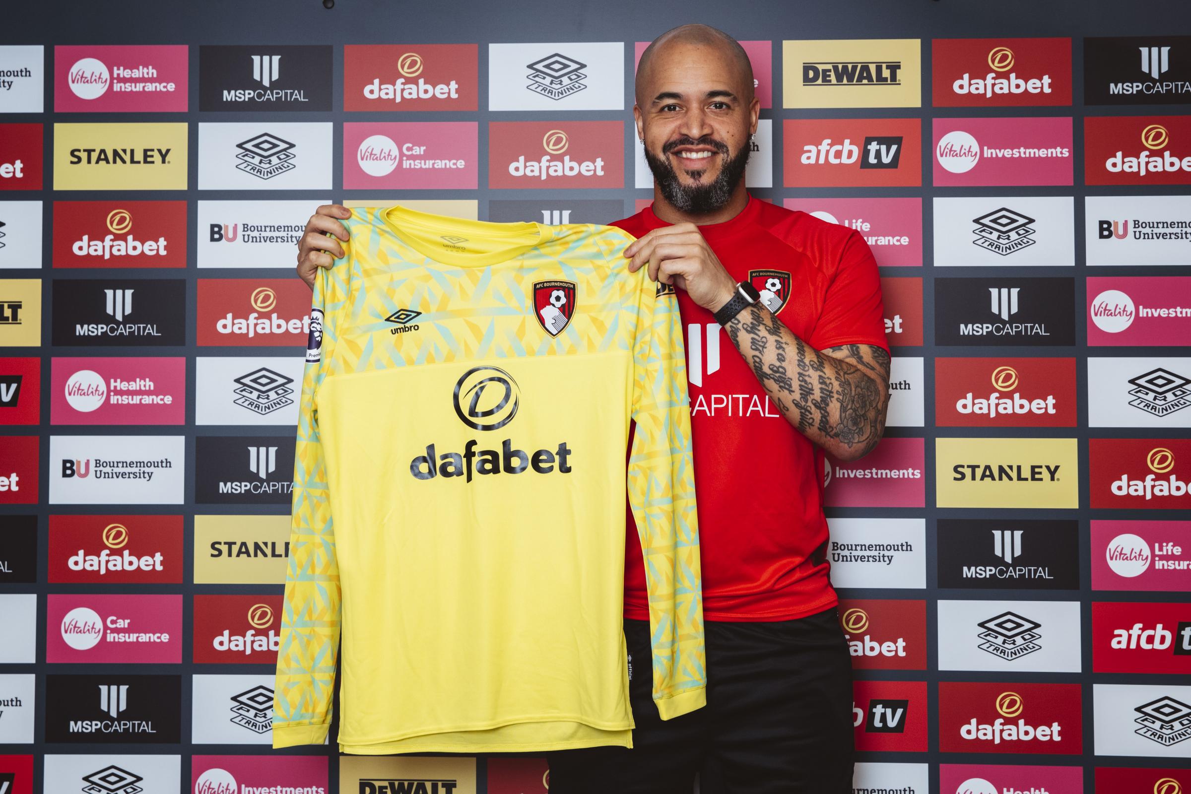 Darren Randolph shirt number at AFC Bournemouth confirmed