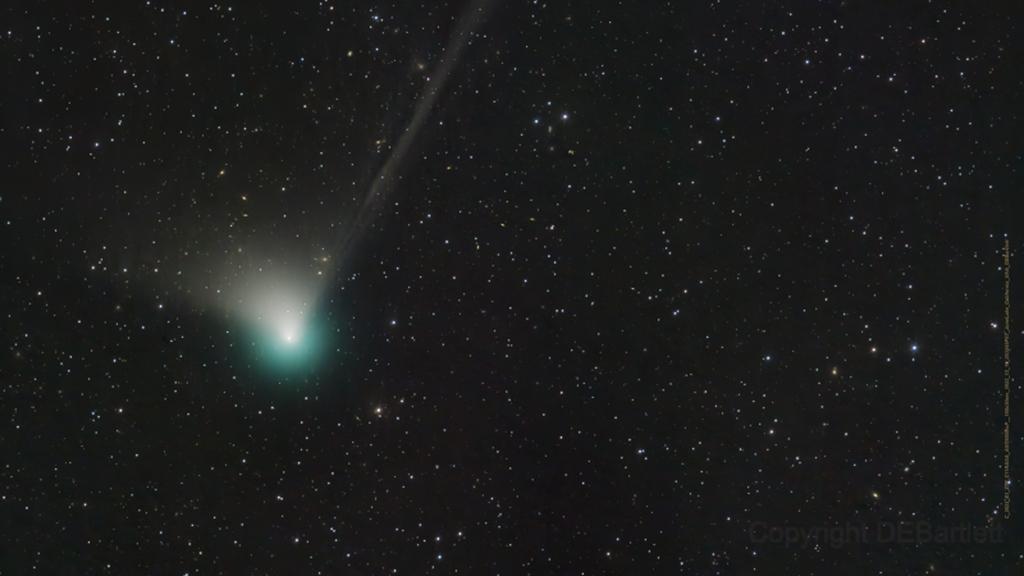 Green comet last seen 50,000 years ago to pass Earth