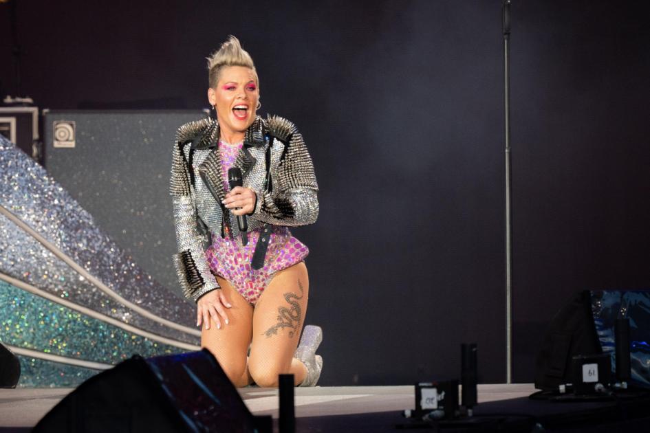 P!nk ‘honoured and happy’ at second Hyde Park show