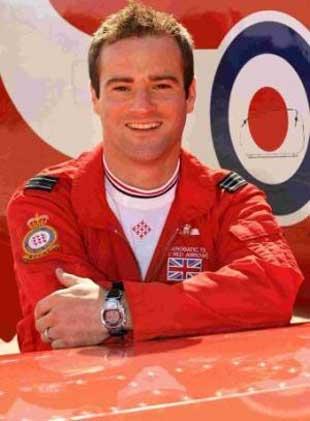 MEMORIAL: Red Arrows pilot Jon Egging who died after a display at Bournemouth Air Festival. Picture: MoD.